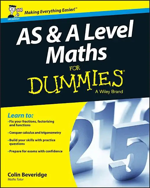 As and a Level Maths for Dummies - Paperback