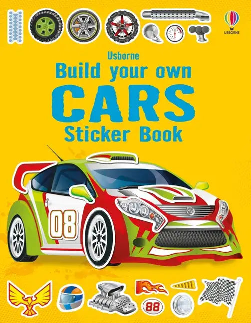Build Your Own Cars Sticker Book - Paperback