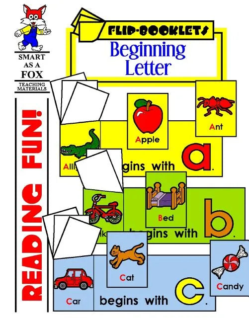 Beginning Letter Flip Books - Paperback