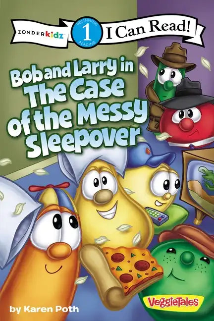 Bob and Larry in the Case of the Messy Sleepover: Level 1 - Paperback
