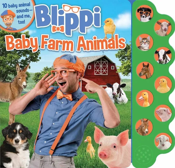 Blippi: Baby Farm Animals - Board Book