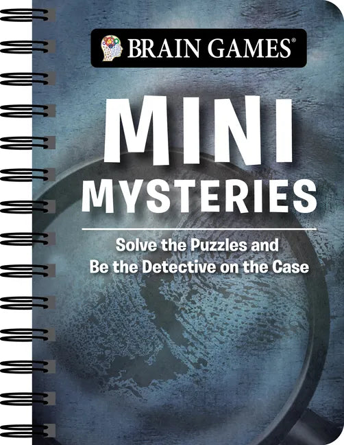 Brain Games - To Go - Mini Mysteries: Solve the Puzzles and Be the Detective on the Case - Spiral