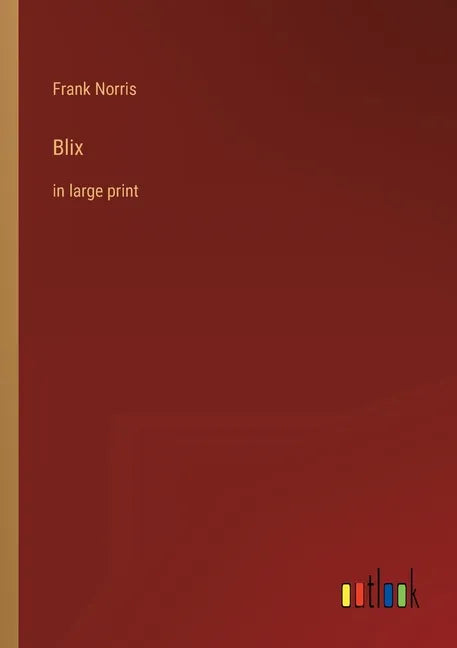 Blix: in large print - Paperback