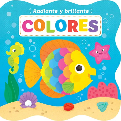 Bright and Shiny: Colors - Spanish - Board Book