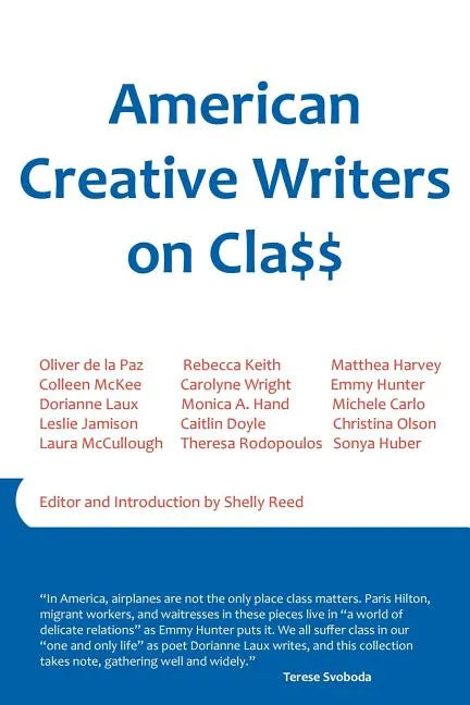 American Creative Writers on Class - Paperback