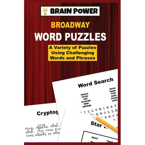 Broadway Word Puzzles - Paperback