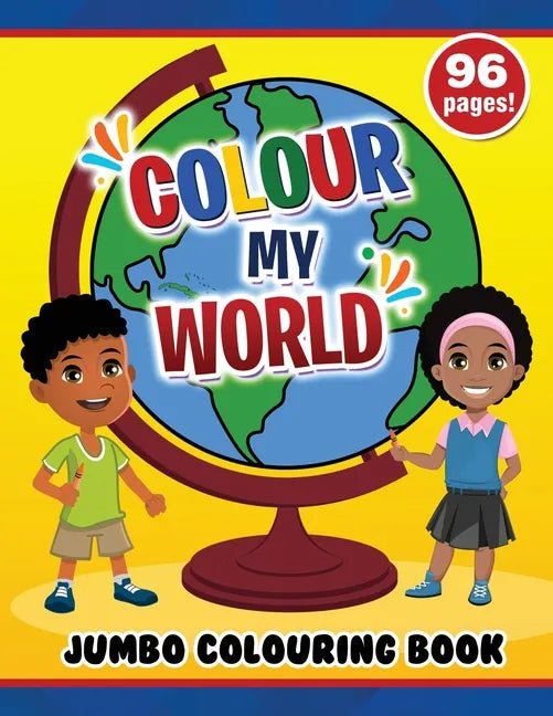 Colour My World Jumbo Colouring Book - Paperback
