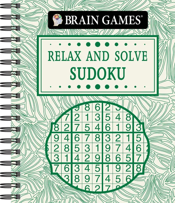 Brain Games - Relax and Solve: Sudoku (Toile) - Spiral