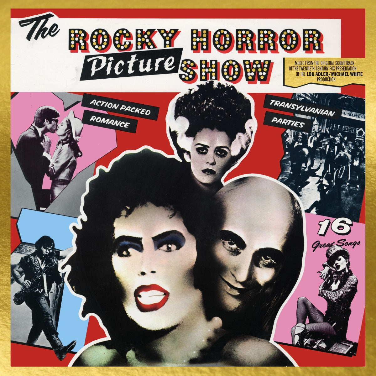 The Rocky Horror Picture Show 50Th Anniversary (RED/GOLD VINYL) | Mint (M) Mint (M)