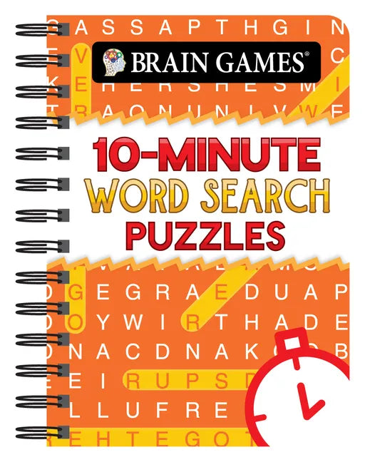 Brain Games - To Go - 10 Minute Word Search - Spiral