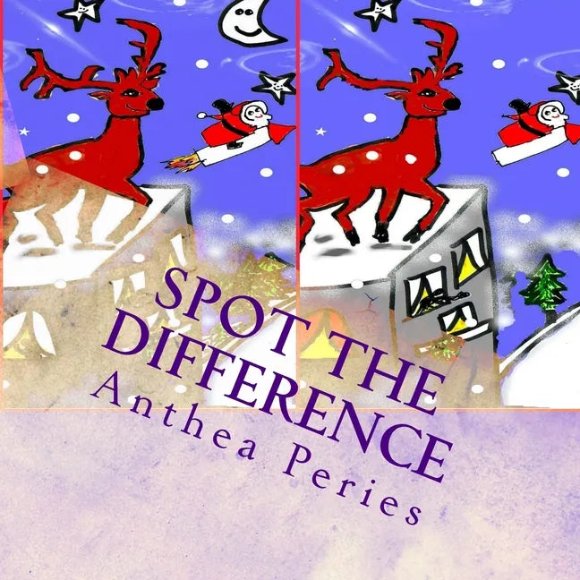 Spot The Difference: Puzzle Fun with Rayne Reindeer - Paperback