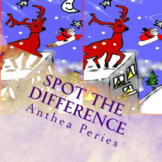 Spot The Difference: Puzzle Fun with Rayne Reindeer - Paperback