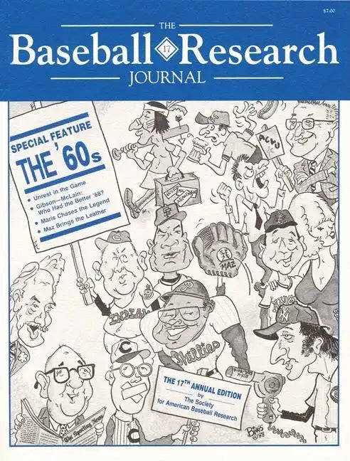 The Baseball Research Journal (Brj), Volume 17 - Paperback