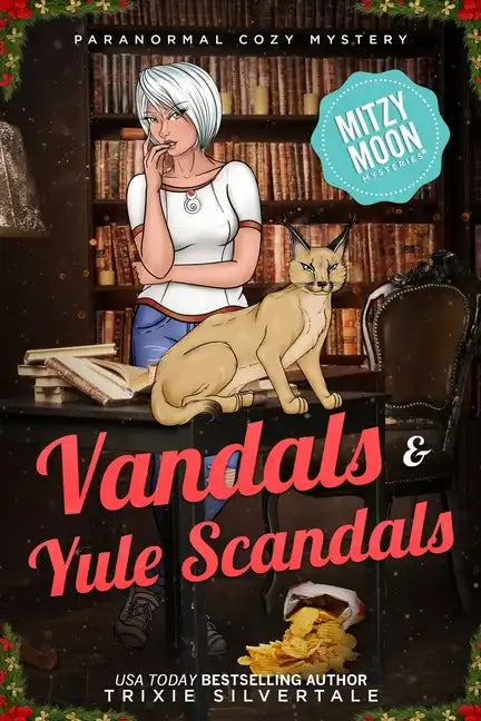 Vandals and Yule Scandals: Paranormal Cozy Mystery - Paperback