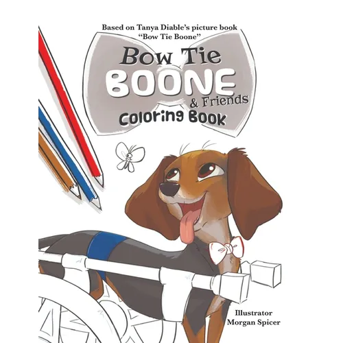 Bow Tie Boone & Friends Coloring Book - Paperback