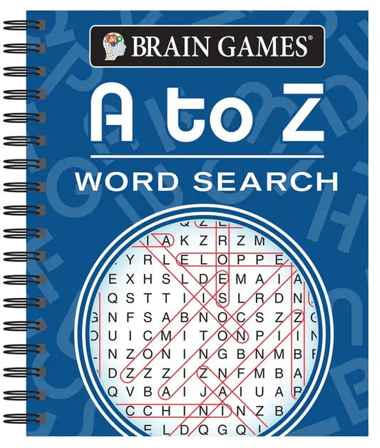 Brain Games - A to Z Word Search - Spiral