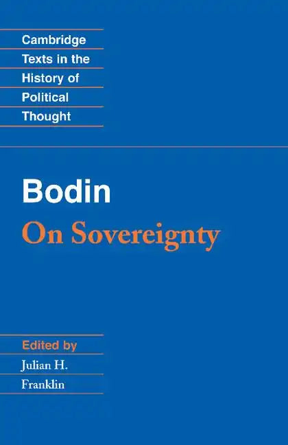 Bodin: On Sovereignty - Paperback