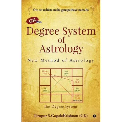 GK win Degree System of Astrology: New Method of Astrology - Paperback