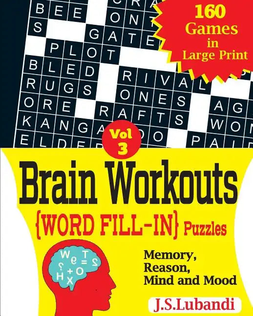 Brain Workouts (WORD FILL-IN) Puzzles - Paperback