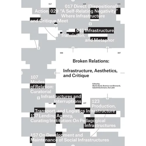 Broken Relations: Infrastructure, Aesthetics, and Critique - Paperback
