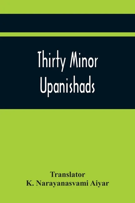 Thirty Minor Upanishads - Paperback