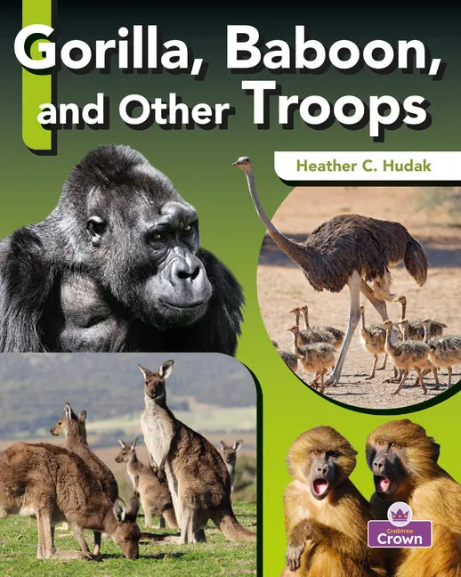 Gorilla, Baboon, and Other Troops - Library Binding