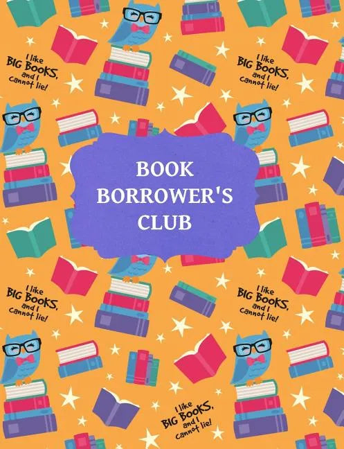 Book Borrower's Club: Owl Cover - Paperback
