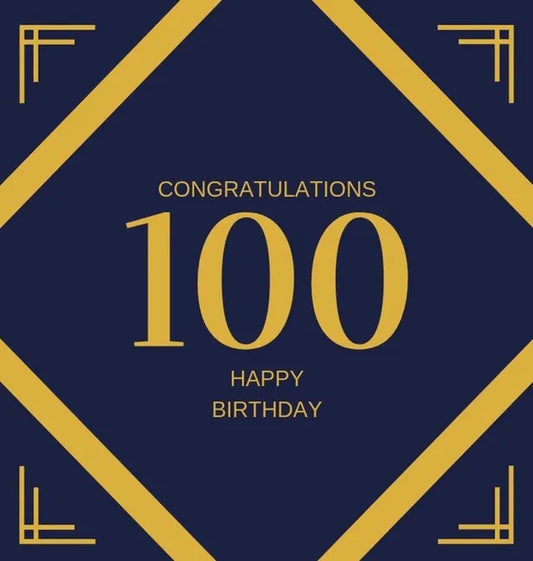 Happy 100th Birthday Guest Book (Hardcover): Happy 100th Birthday Guest book, party and birthday celebrations decor, memory book, scrapbook, one hundr - Hardcover