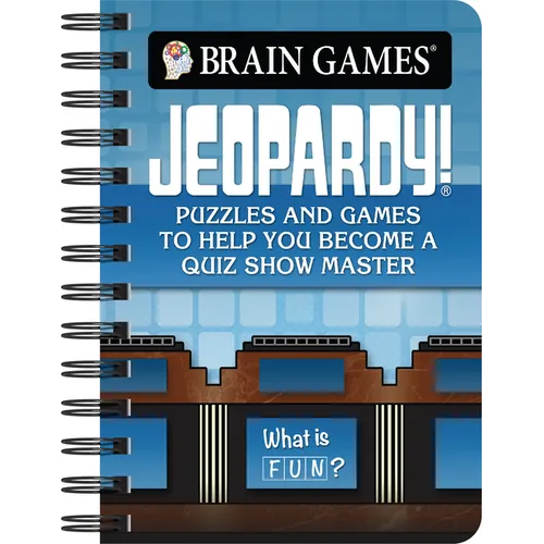 Brain Games - To Go - Jeopardy!: Puzzles and Games to Help You Become a Quiz Show Master - Spiral