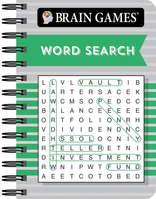 Brain Games - To Go - Word Search (Green) - Spiral