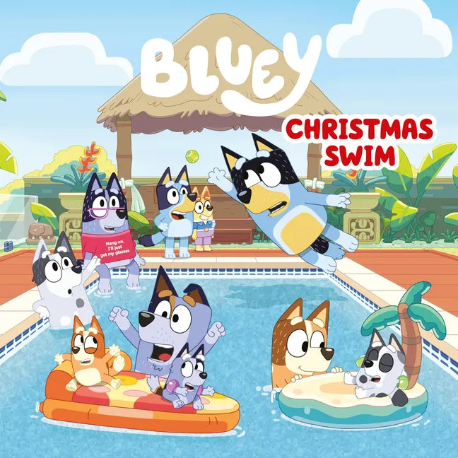 Bluey: Christmas Swim - Hardcover