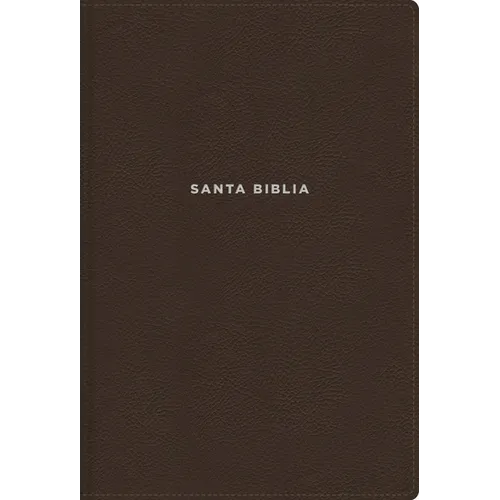 Nvi, Biblia de Estudio Actualizada, Revisión 2022, Leathersoft, Café, Letra Grande, Interior a Color, Palabras de Jesús En Rojo, Con Índice, Comfort P - Leather