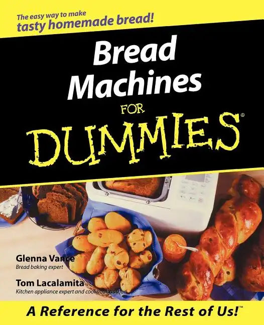 Bread Machines for Dummies - Paperback