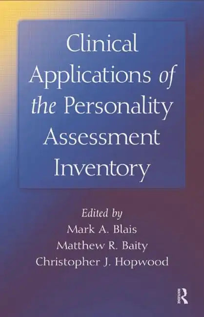 Clinical Applications of the Personality Assessment Inventory - Paperback