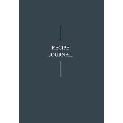 Recipe Journal - Hardcover