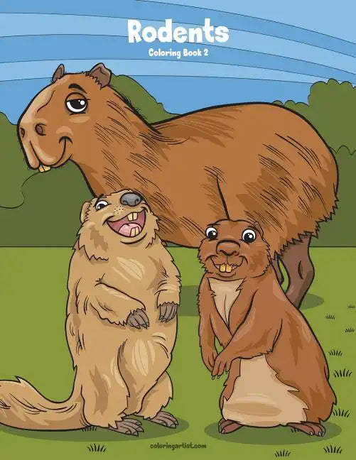 Rodents Coloring Book 2 - Paperback