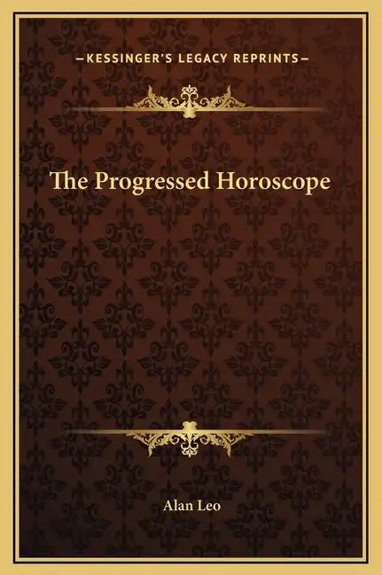 The Progressed Horoscope - Hardcover