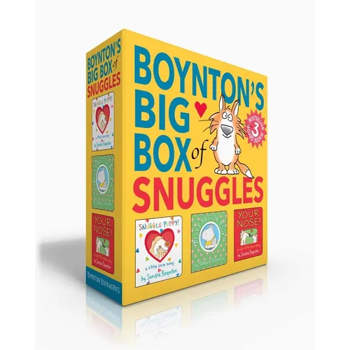 Boynton's Big Box of Snuggles (Boxed Set): Snuggle Puppy!; Belly Button Book!; Your Nose! - Board Book
