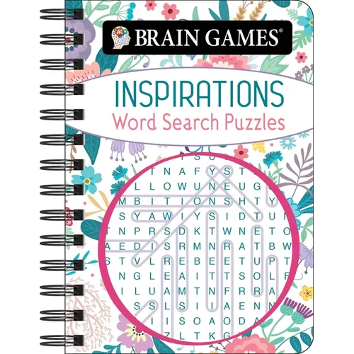 Brain Games - To Go - Inspirations Word Search Puzzles - Spiral