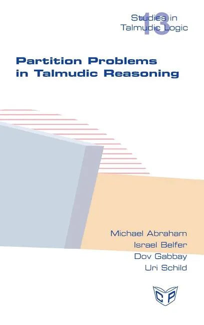 Partition Problems in Talmudic Reasoning - Hardcover