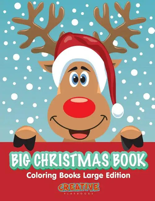 Big Christmas Book Coloring Books Large Edition - Paperback