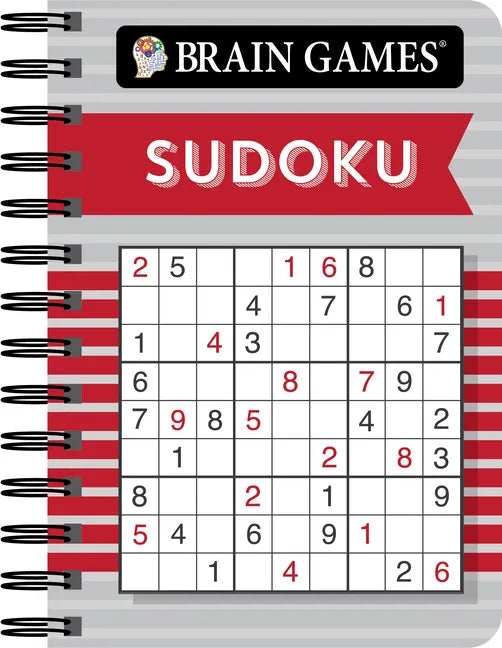Brain Games - To Go - Sudoku (Red) - Spiral