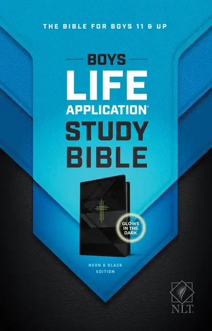 Boys Life Application Study Bible NLT, Tutone - Imitation Leather