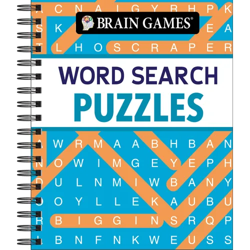 Brain Games - Word Search Puzzles (Brights) - Spiral
