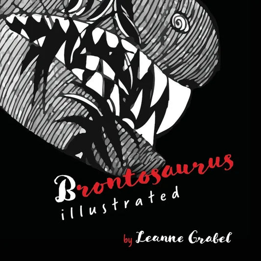 Brontosaurus Illustrated - Paperback