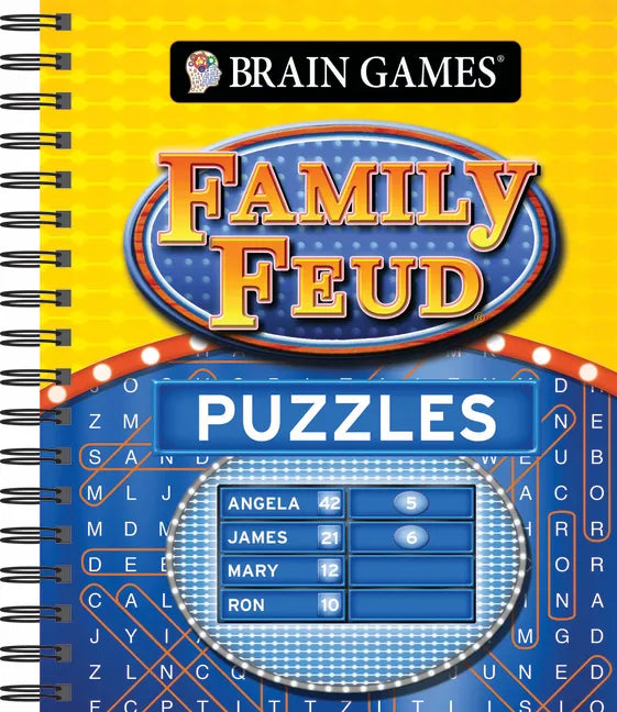 Brain Games - Family Feud Word Search - Spiral