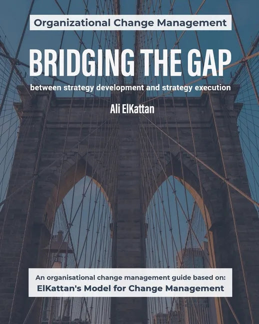 Bridging the Gap: between strategy development and strategy execution (black & white) - Paperback