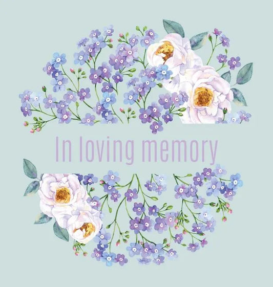 Book of Condolence for funeral (Hardcover): Memory book, comments book, condolence book for funeral, remembrance, celebration of life, in loving memor - Hardcover