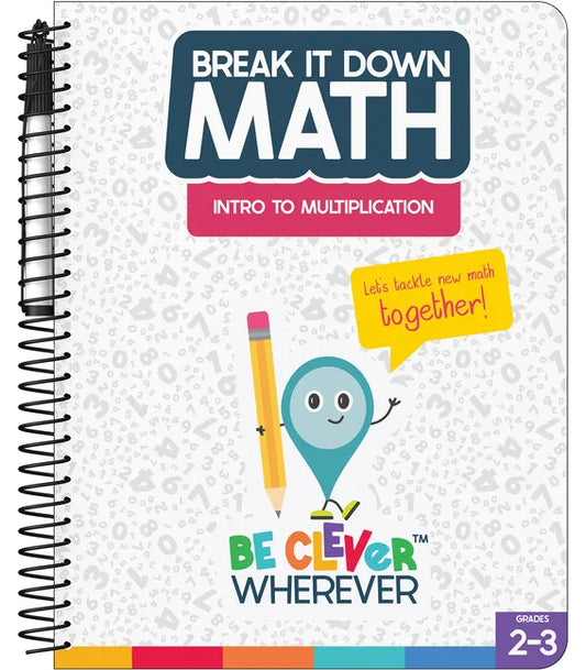 Break It Down Intro to Multiplication Reference Book - Paperback