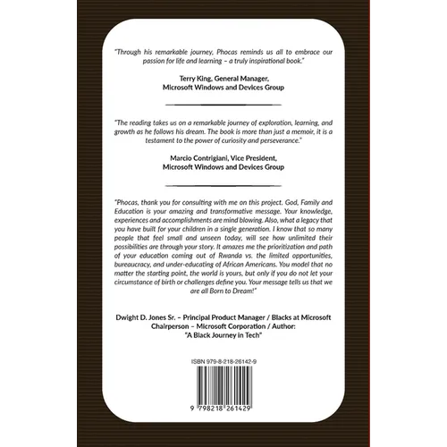 Born To Dream: An Odyssey from Rwanda to China and the United States - Paperback